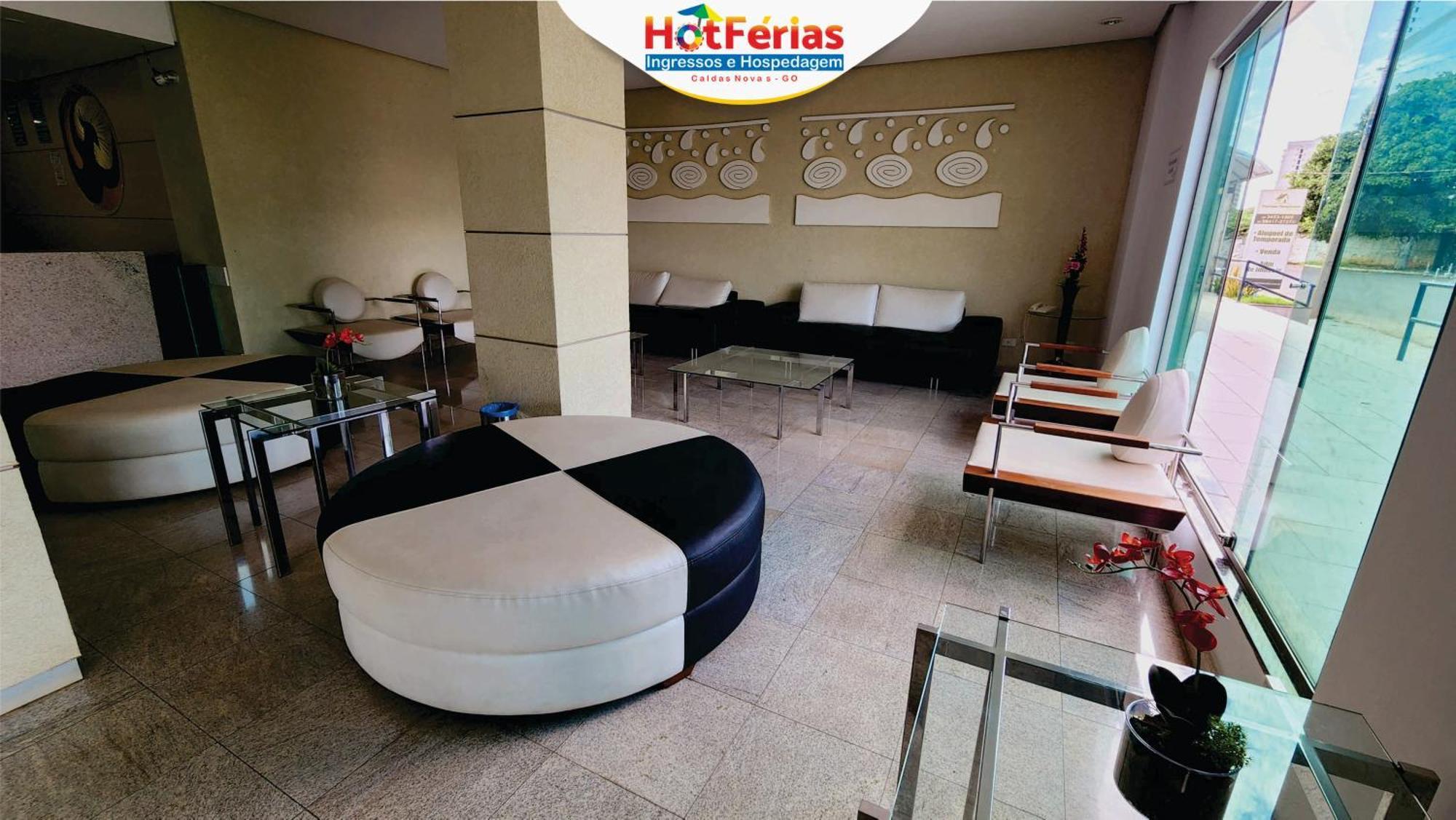 Flat Paradise, Piscinas Termais, Proximo Ao Centro - Hotferias Caldas Novas Exterior photo