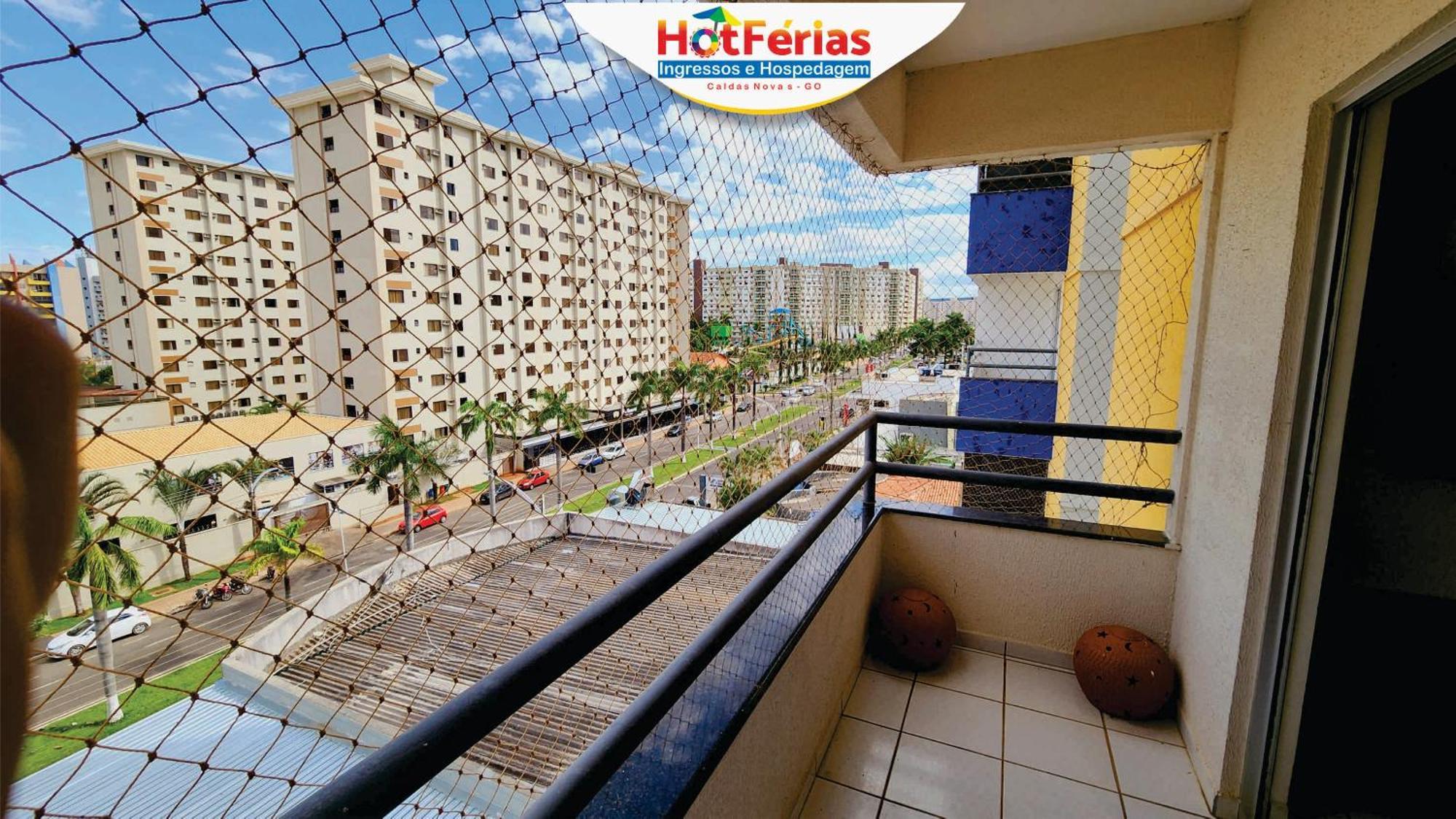 Flat Paradise, Piscinas Termais, Proximo Ao Centro - Hotferias Caldas Novas Exterior photo